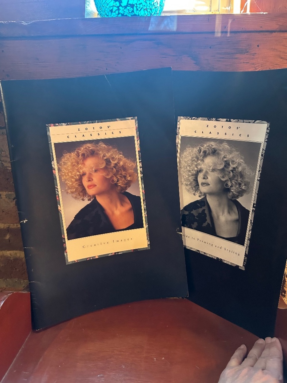 Vintage 1988 Zotos Classic creative images & Guide to perming & styling booklets